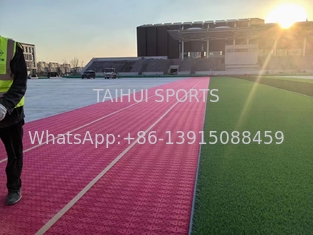 10mm Pad de choc Sous-couche d'herbe artificielle pour le football Baseball Hockey Rugby EN15530-4 Améliorer la jouabilité et la sécurité