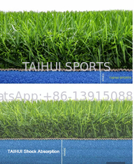 Le terrain de sport sous-couche de gazon artificiel de drainage écologique sous-couche de gazon synthétique