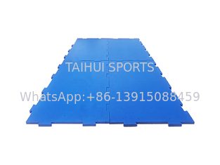 HIC/CFH Testé contre l'impact Protection de sécurité Pad Puzzle Pad Absorption des chocs Pad chute douce 30 mm 50 mm tapis de terrain de jeux entrelacés