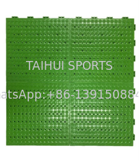 Absorbeur de choc de type fractionné pour les sports Installation rapide et écologique sous gazon artificiel Taille personnalisée 50 M