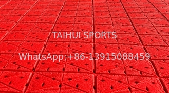 Pad de choc résistant aux intempéries pour le gazon artificiel Solution pour la construction de terrains de sport EN15330 FIFA 2024