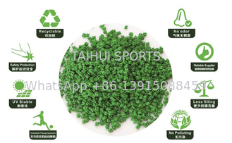 Granule de remplissage FIFA Utilisé dans le système FIFA pour l'herbe artificielle TPE élastomère en plastique thermique à basse densité résistance aux UV T12R
