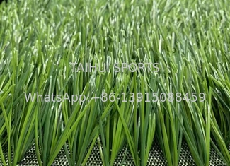 Haute absorption des chocs 50 mm Taille personnalisée Paysage extérieur Gazon artificiel synthétique Pour le terrain de football