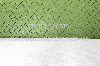 Tampon de choc avec trous de drainage, largeur 1,5 m, pour sous-couche de terrains de football