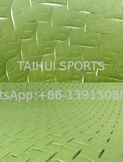 Conception de la coupe du coussin amortisseur pour terrain de soccer / hockey / rugby : excellente résistance à l'eau et absorption des chocs