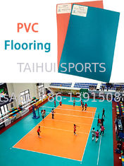 Dalle de sol en PVC pour volleyball 6mm Vert/Bleu/Jaune/Rouge/Gris Fitness Extérieur Intérieur Revêtement de sol en PVC