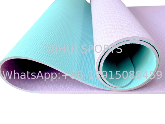 TPE Yoga, tapis de fitness, tapis de sport à haute densité.