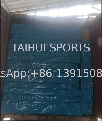 Le terrain de sport sous-couche de drainage à l'herbe artificielle