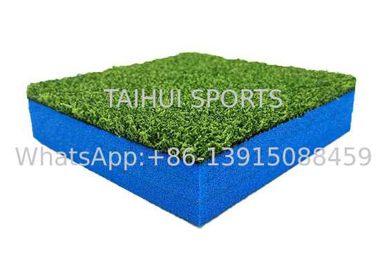 Sous-couche en herbe artificielle pour terrain de jeux, plaquettes de choc, sous-couche 30 mm, 40 mm, 50 mm, tapis de puzzle épais