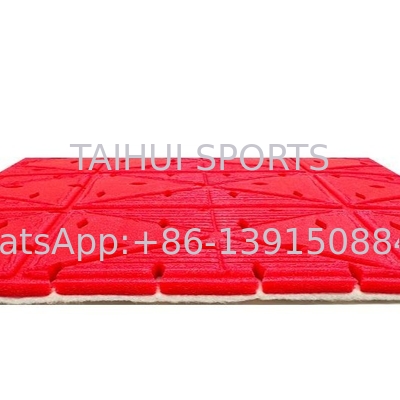 En forme de mousse, sous-couche d'herbe artificielle 8 mm 20 mm Rugby Hockey Baseball Champs de sport