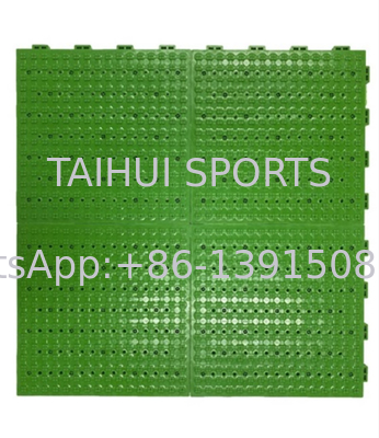 Absorbeur de choc de type fractionné pour les sports Installation rapide et écologique sous gazon artificiel Taille personnalisée 50 M