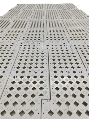 Split Type Interlocking Ceinture synthétique Pad de choc Cour de basket-ball Tennis de table Plancher 333.4mm Hauteur 17mm Pour les sports de stade