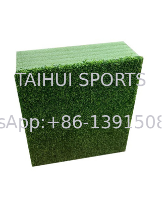 25 à 70 mm d'épaisseur Pad de puzzle pour le terrain de sport / plancher de gymnastique / aire de jeux / jardin d'enfants HIC / CFH valeur absorbant les chocs durable