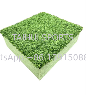 25 à 70 mm d'épaisseur Pad de puzzle pour le terrain de sport / plancher de gymnastique / aire de jeux / jardin d'enfants HIC / CFH valeur absorbant les chocs durable