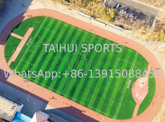 Sous-couche certifiée FIFA avec épaisseur personnalisable et conception à trous en diamant pour gazon artificiel