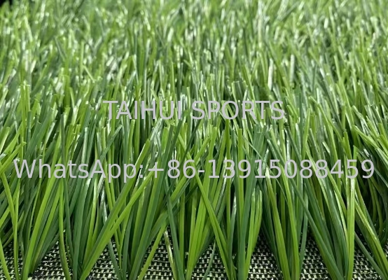Haute absorption des chocs 50 mm Taille personnalisée Paysage extérieur Gazon artificiel synthétique Pour le terrain de football