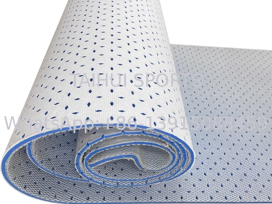 Sous-couche antichoc haute performance de 8 mm, 10 mm, 12 mm et 15 mm d'épaisseur pour terrains de football, de rugby et de hockey