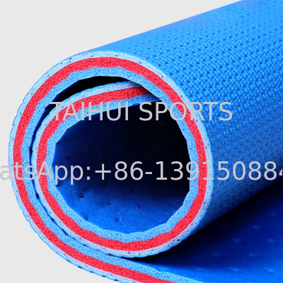 Tapis de sol en caoutchouc en PVC pour cour intérieure 3,5-10 mm épaisseur plancher en PVC sport pour volley-ball badminton tennis salle de danse salle de gym