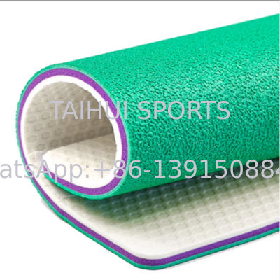 Revêtement de sol sportif intérieur durable pour volleyball, basketball, tennis de table, salle de danse, gymnase