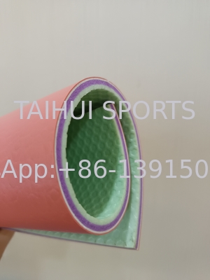 Dalle de sol en PVC pour volleyball 6mm Vert/Bleu/Jaune/Rouge/Gris Fitness Extérieur Intérieur Revêtement de sol en PVC