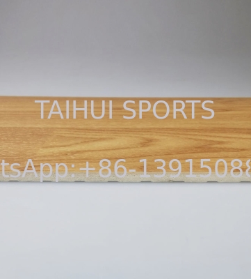4.5mm 6mm 7mm 8mm épaisseur Plancher en PVC intérieur pour les courts de futsal Plancher de sport intérieur