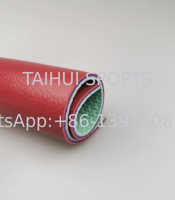 4.5mm 6mm 7mm 8mm épaisseur Plancher en PVC intérieur pour les courts de futsal Plancher de sport intérieur