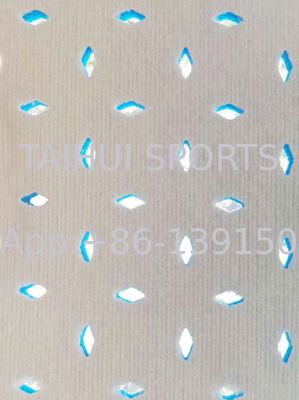 Nouveau design TAIHUI 2025, coussin amortisseur avec nylon sur le dessus et membrane au dos, 30kg/m3, 50kg/m3, épaisseur 15mm, pour terrains de sport