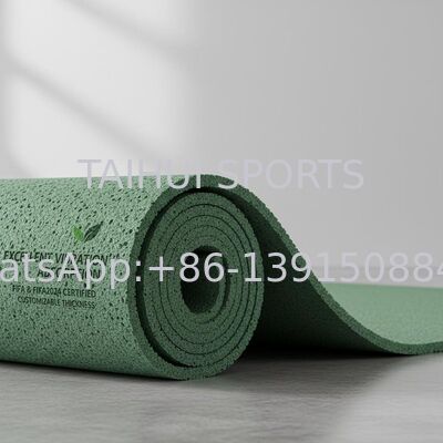 FIFA Certified Shock Pad Underlay with Excellent Vibration Absorption and Customizable Thickness for Artificial Grass
