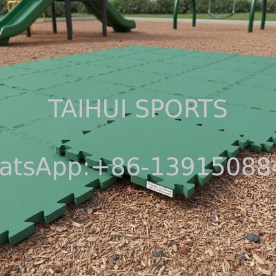 Tapis de sécurité en mousse de PE avec une épaisseur de 10 à 100 mm et HIC et CFH assurés pour le tampon de choc de terrain de jeu