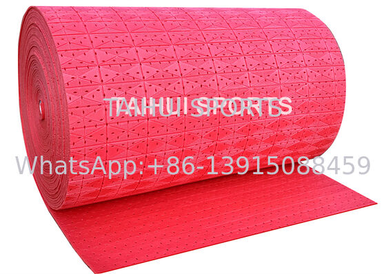 Sous-couche de protection anti-choc standard FIFA et FIFA2024 avec une épaisseur de 10 mm, 12 mm, 15 mm pour une excellente absorption des vibrations sur les terrains de sport