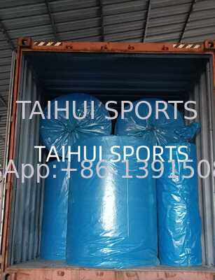 FIFA Standard Artificial Turf Prefabricated PE Foam Shock Pad Underlay 10mm 12mm Water Drainage Soccer Field