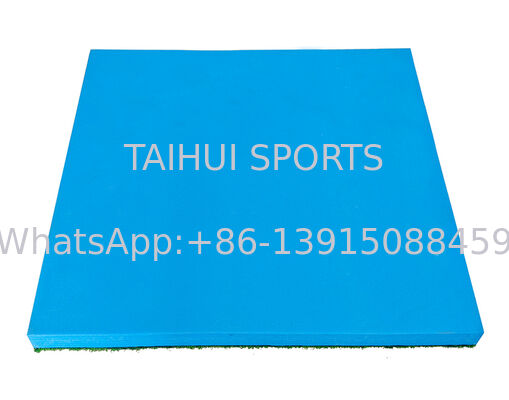 Pad de choc pour terrain de jeu certifié HIC/CFH en mousse PE à cellule fermée et d'une épaisseur de 30 à 80 mm pour les tapis de sécurité