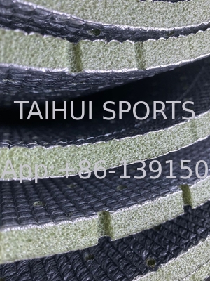 La FIFA a approuvé la couche de choc pour le football, la couche de choc pour le hockey pour le terrain de sport en gazon artificiel.