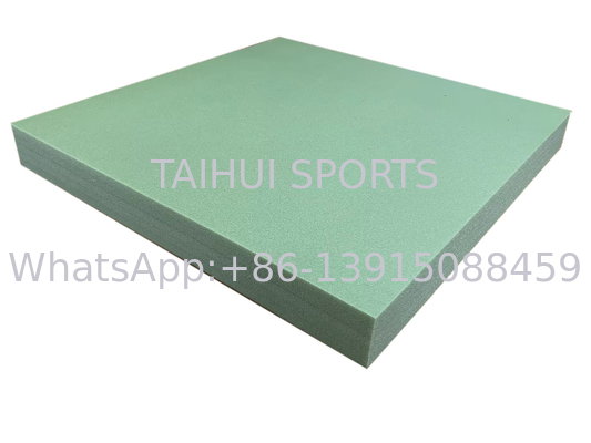 Résine de PE, coussin de choc pour terrain de jeu, douce chute 30 mm, 40 mm, 50 mm, résistant aux UV