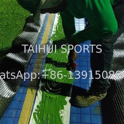 Sous-couche de plaquette de choc sur mesure pour l'herbe artificielle certifiée World Rugby