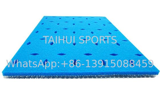 10 mm d'épaisseur Sous-couche de protection contre les chocs sur gazon artificiel certifié FIFA avec une excellente absorption des chocs pour les terrains de sport