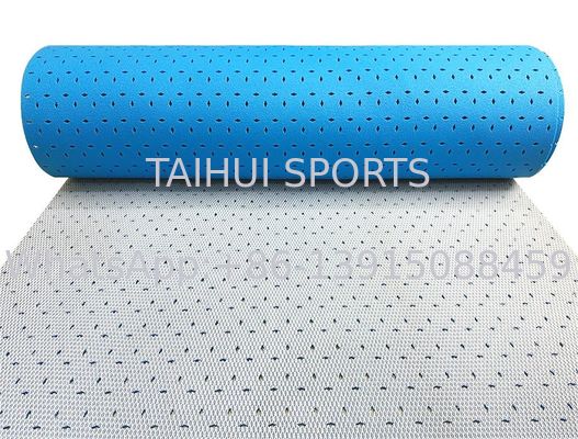 Tapis amortisseur certifié FIFA pour gazon artificiel avec épaisseur personnalisable en mousse PE pour terrains de football