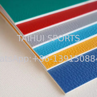 Revêtements de sol sportifs en PVC pour terrains de tennis / basket-ball / badminton / volley-ball / gymnase