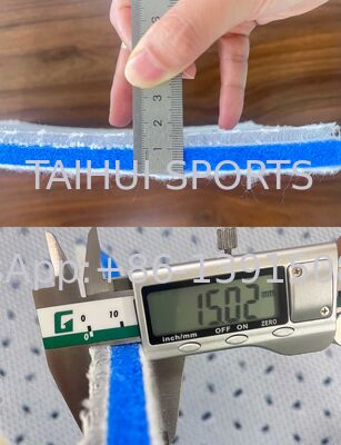 Sous-couche de plaquette de choc en tissu 3D pour l'herbe artificielle avec un drainage efficace, bonne absorption des chocs et résistance aux UV