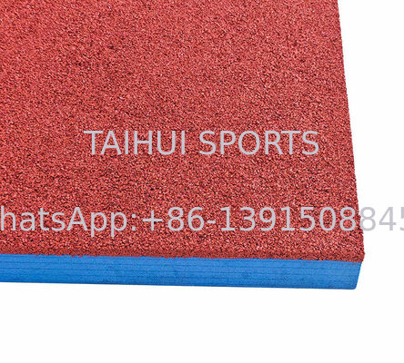 Mat de sol en caoutchouc absorbant les chocs pour terrain de jeu