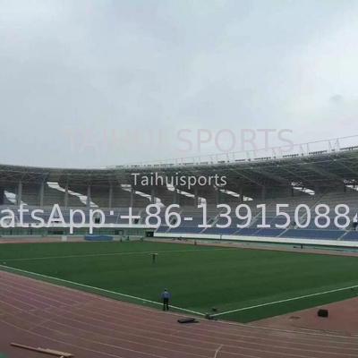 Absorbeur de choc à l'herbe artificielle de 10 mm pour les terrains de football, de rugby, de hockey et de baseball