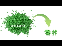 Remplissage en gazon synthétique écologique, remplissage vert pour l' herbe artificielle