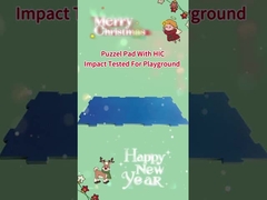 Pad de choc de terrain de jeux sous-couche Pad de puzzle pad de chute douce anti-fatigue de mousse de gazon Pad de choc