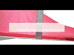 Pad de choc de qualité supérieure pour gazon artificiel haute performance et durable sur mesure sous-couche de surface de sport d'absorption de choc de haute qualité